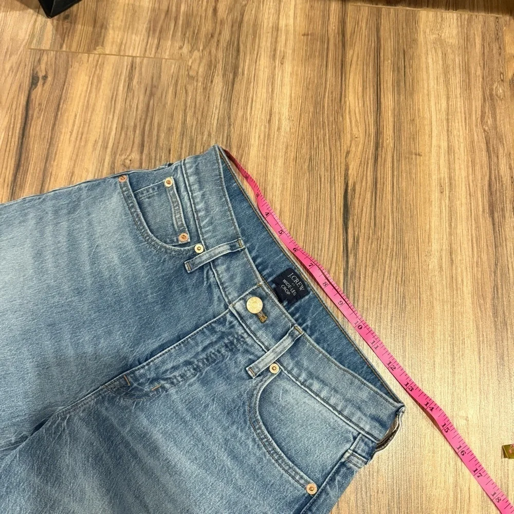 J. Crew Wide leg crop jean in all-day stretch